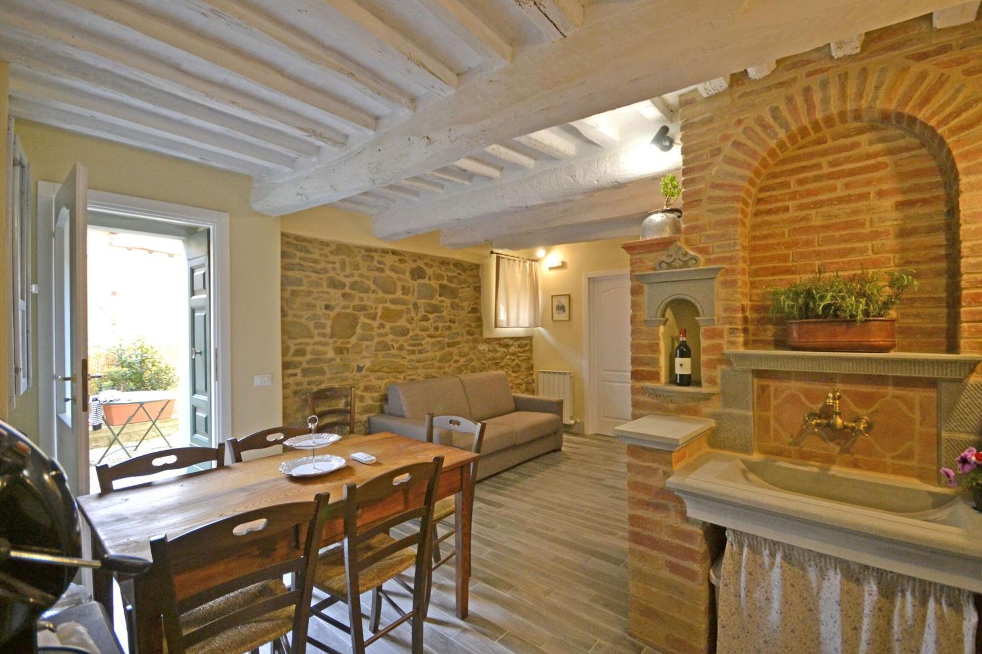 Apartmán Casa Caterina Cortona Exteriér fotografie
