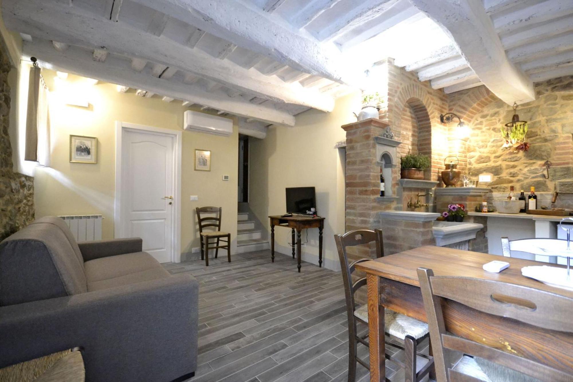 Apartmán Casa Caterina Cortona Exteriér fotografie